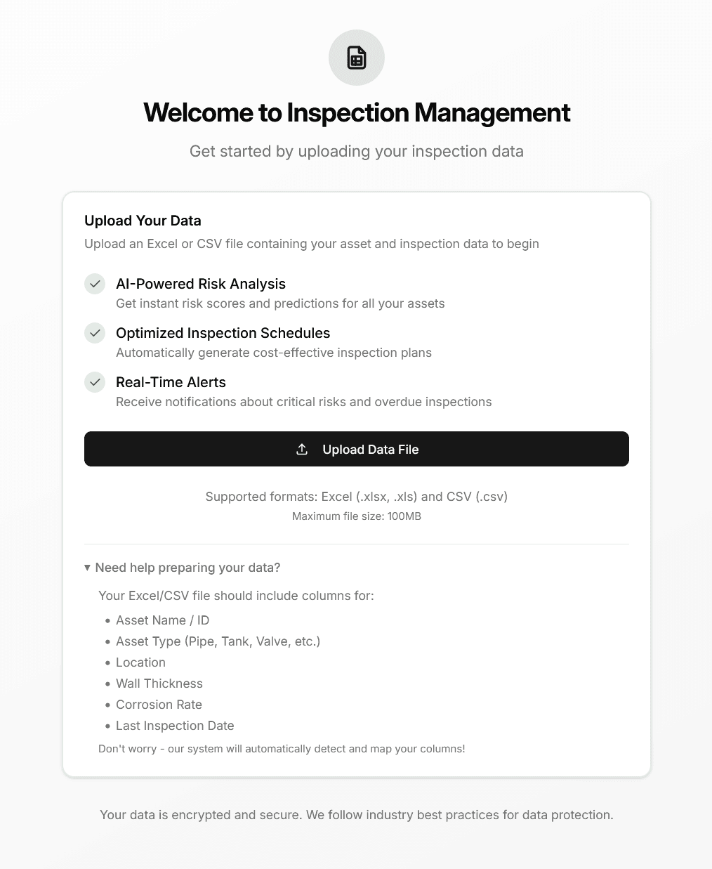 Equipment Inspection System for Saudi Aramco - Image 1