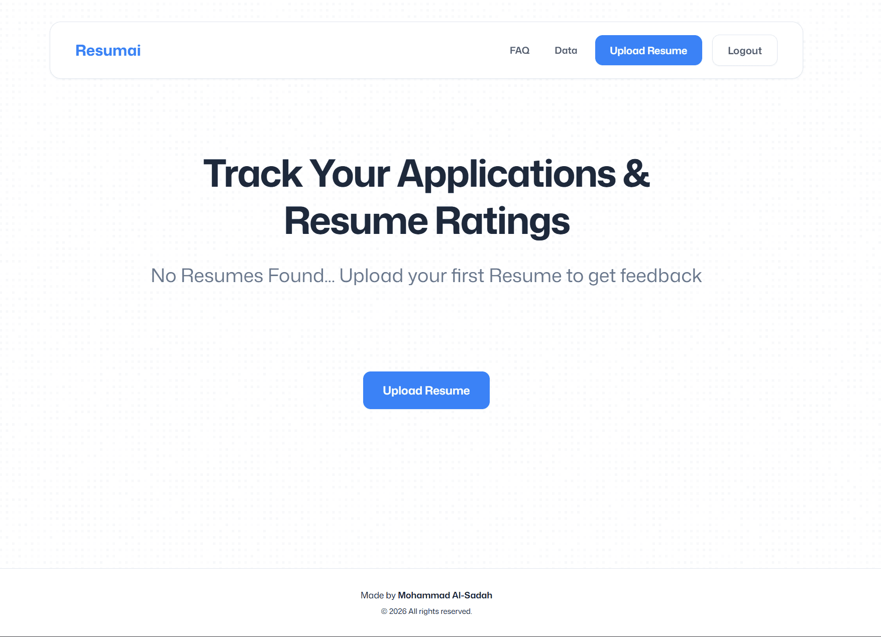 Resumai - AI-Powered Resume Analyzer & ATS Checker - Image 1